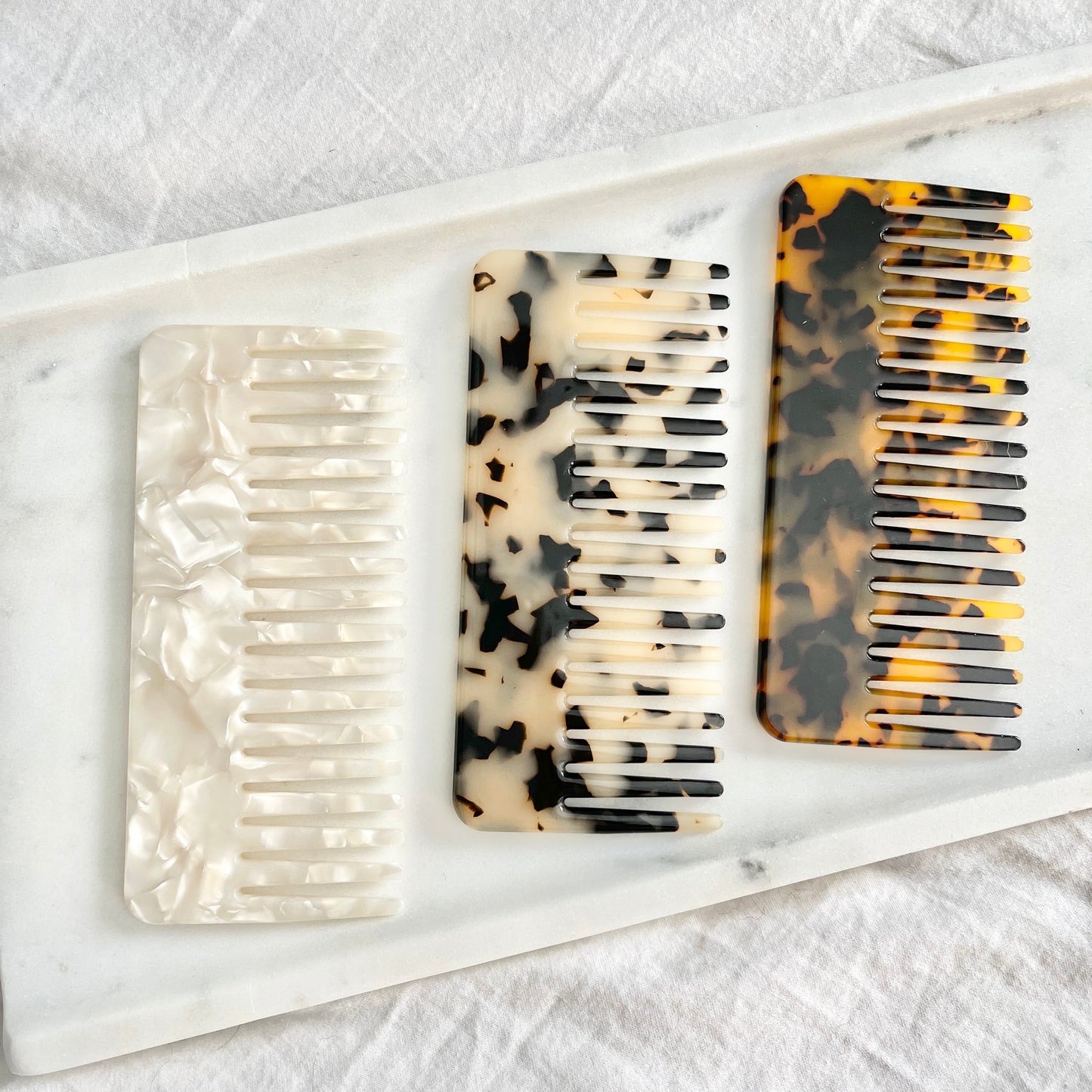 Wanderlust Comb in Ivory