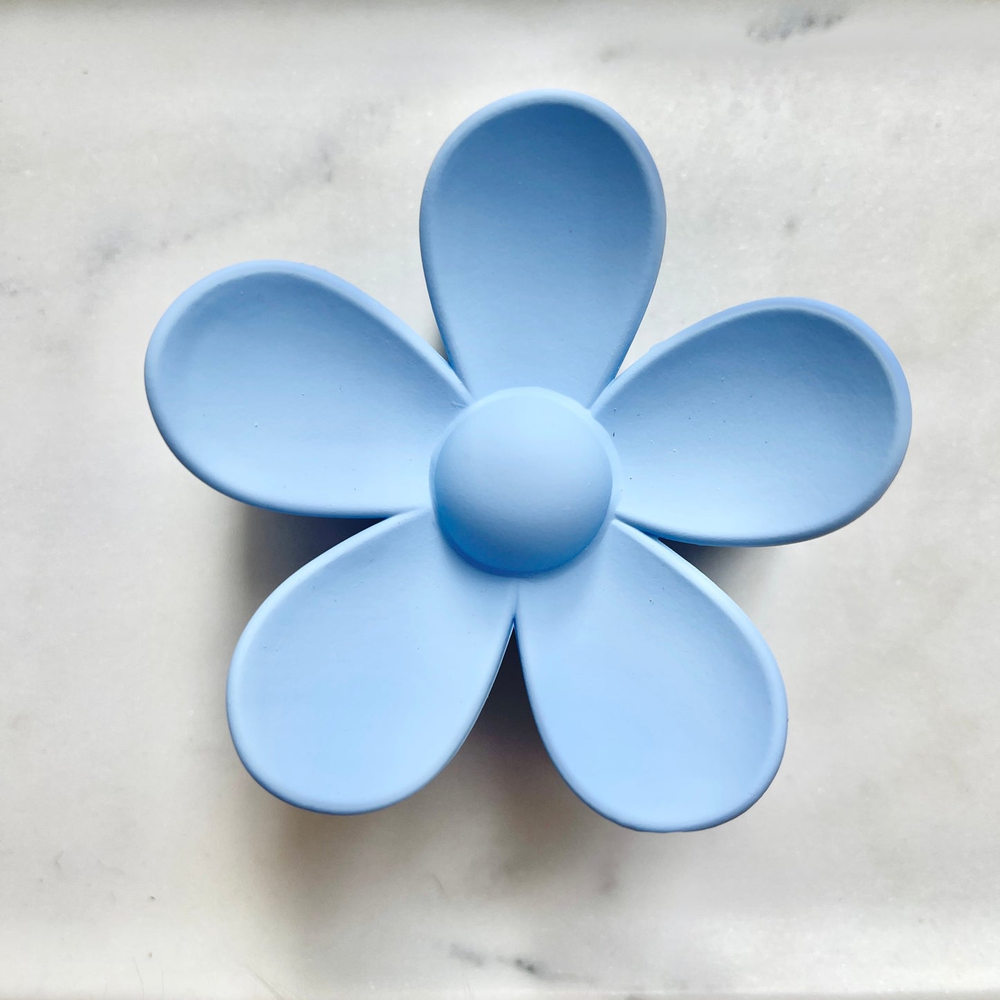 Sky Blue Flower Clip