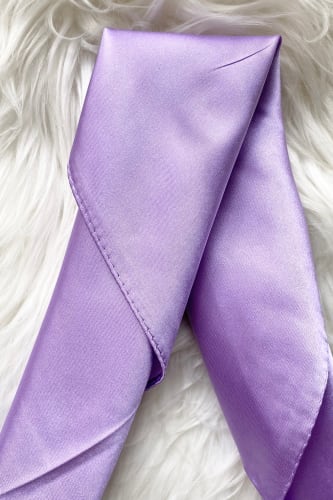 Lilac Summer Silk Scarf